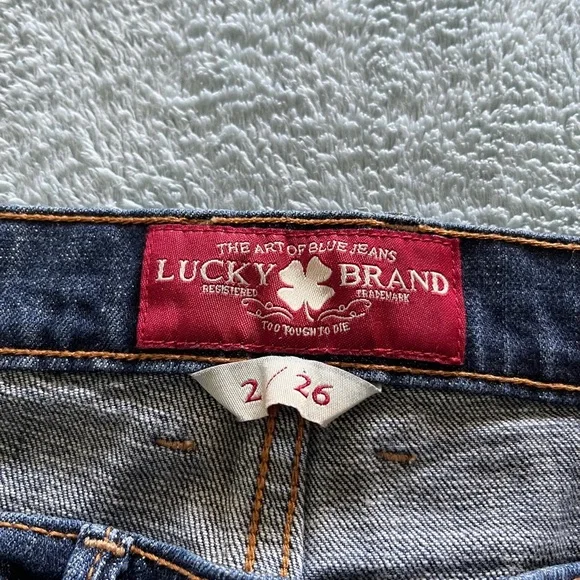 Lucky Brand “Sweet’N Crop” Blue Jeans - Picture 3 of 7